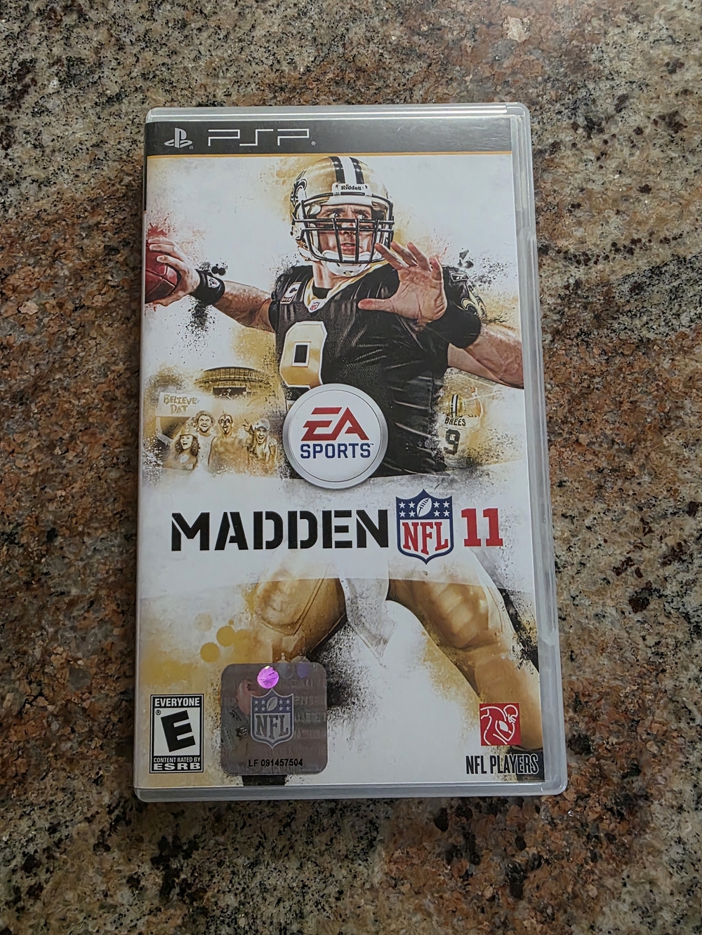 Sony Playstation PSP Madden NFL 11 EA Sports Video Game